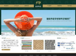溫嶺市金宇紙草布藝編織廠網(wǎng)站建設方案